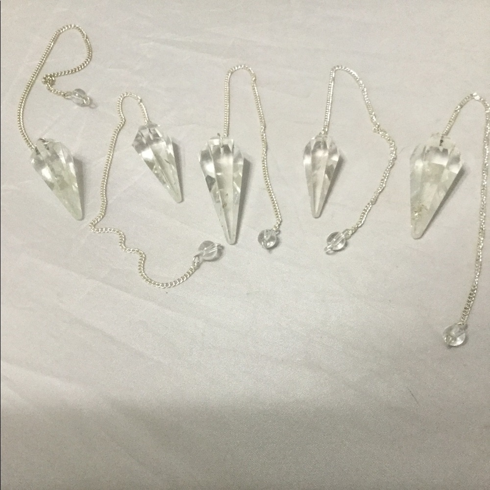 Quartz Gemstone Pendulum